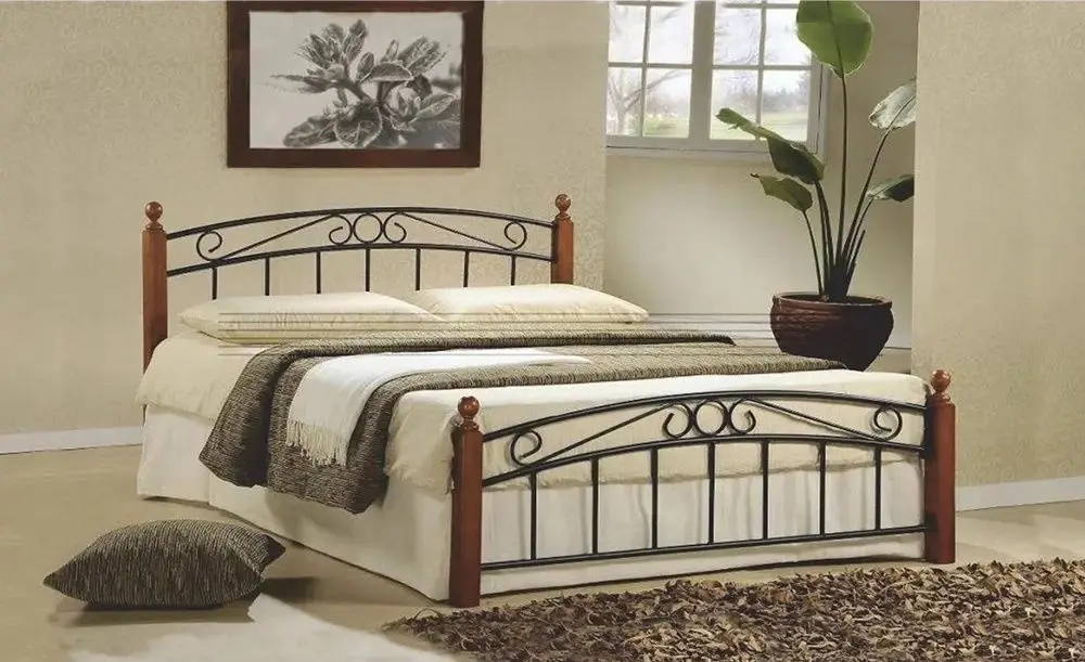 Pat Tempo Kondela Dolores 180x200 (Cherry/Black)