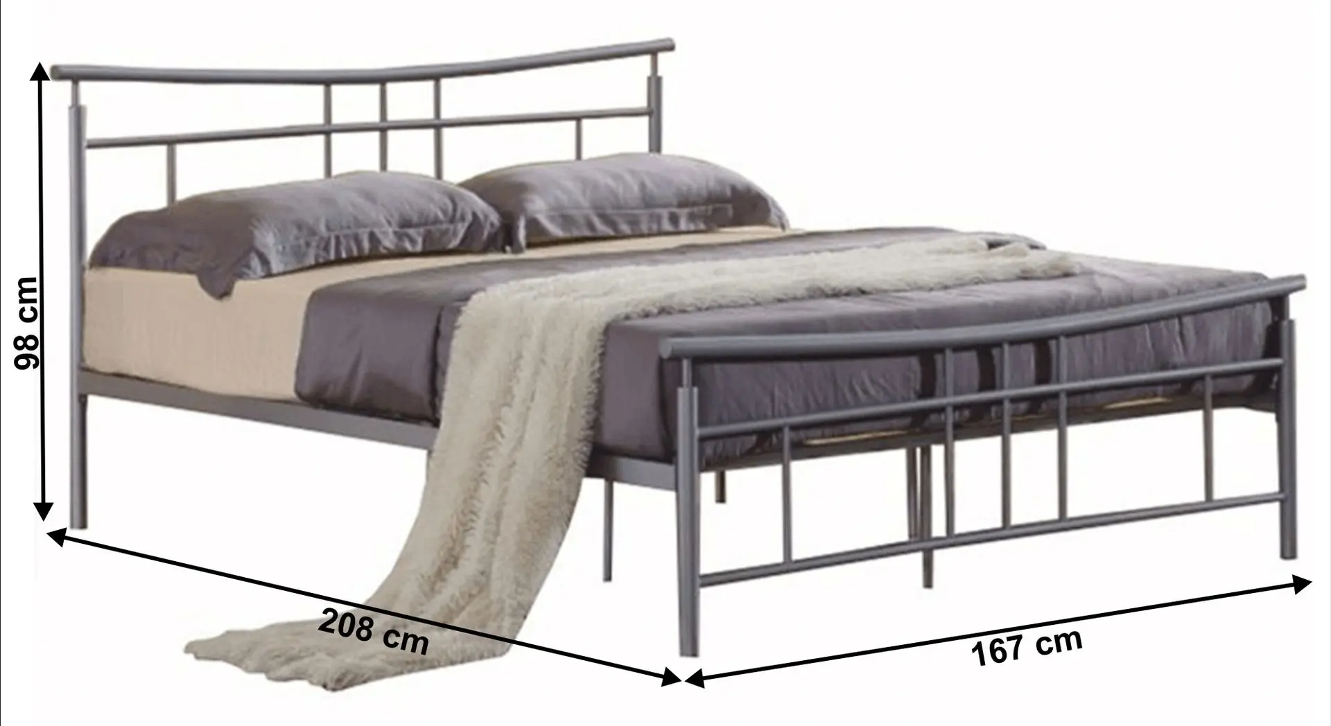 Pat Tempo Kondela Dorado New 160x200 (Silver)