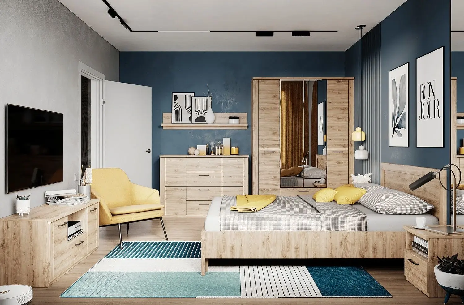 Pat Tempo Kondela Dorsi 120x200 (Navarra Oak)