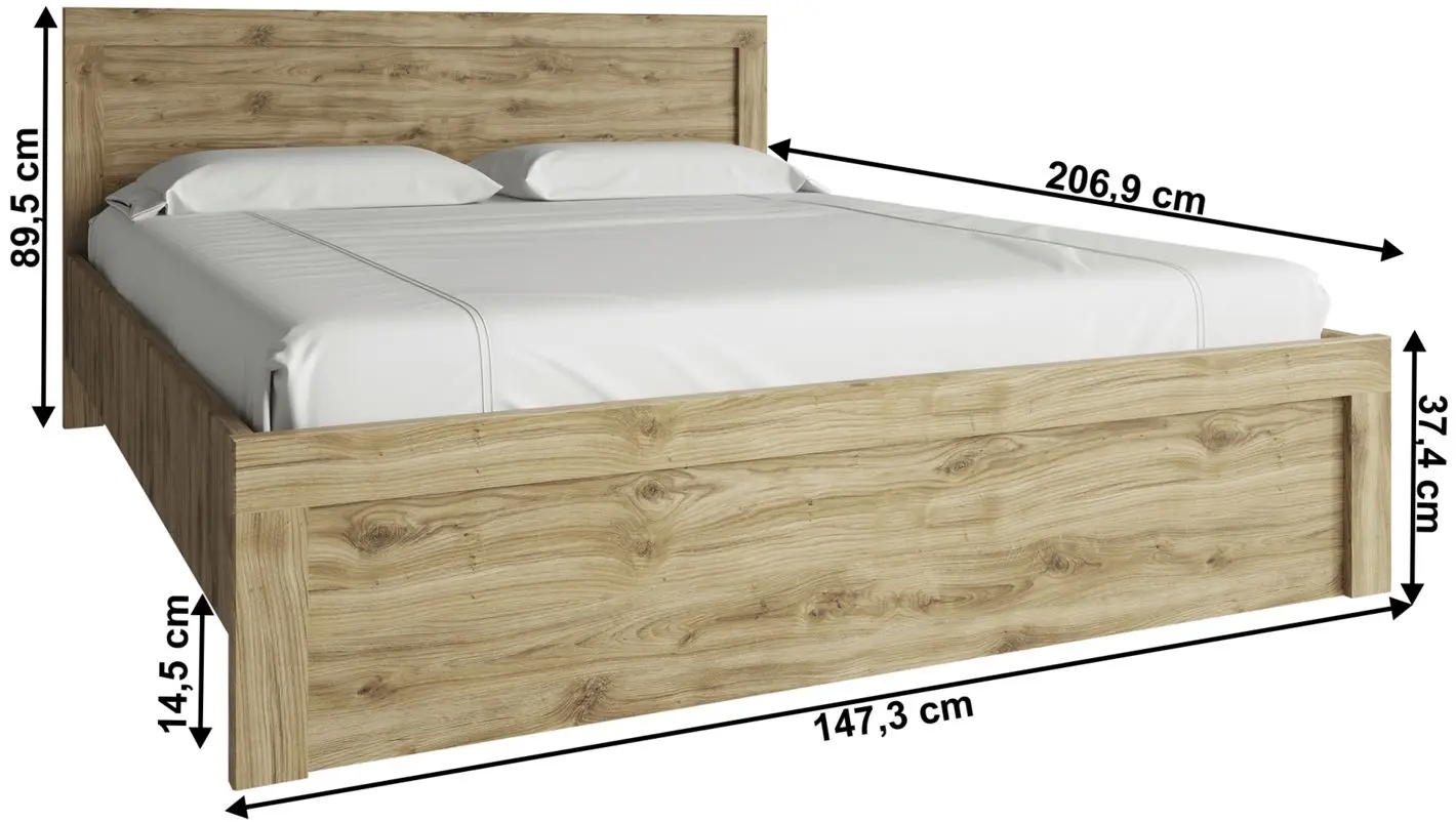 Pat Tempo Kondela Dorsi 140x200 (Navarra Oak)