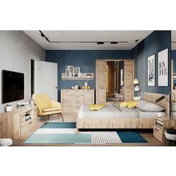 Pat Tempo Kondela Dorsi 160x200 (Navarra Oak) Thumb