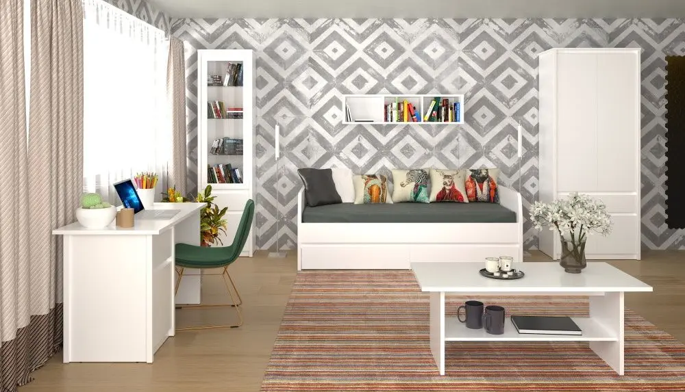 Pat Tempo Kondela Erodin 2S 90x200 (White)