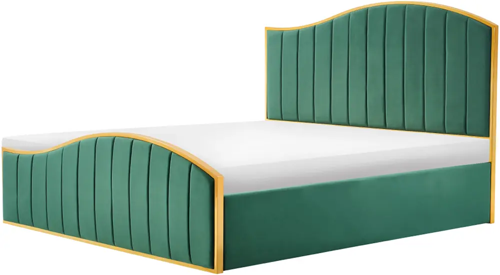 Pat Tempo Kondela Georgia 160x200 (Green/Golden)