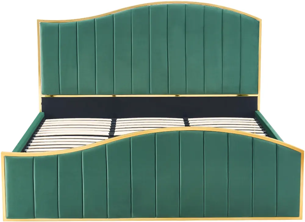 Pat Tempo Kondela Georgia 160x200 (Green/Golden)