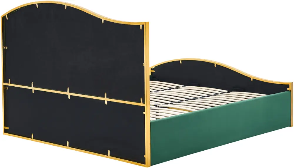 Pat Tempo Kondela Georgia 160x200 (Green/Golden)