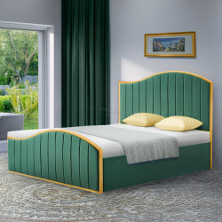 Pat Tempo Kondela Georgia 180x200 (Green/Golden)