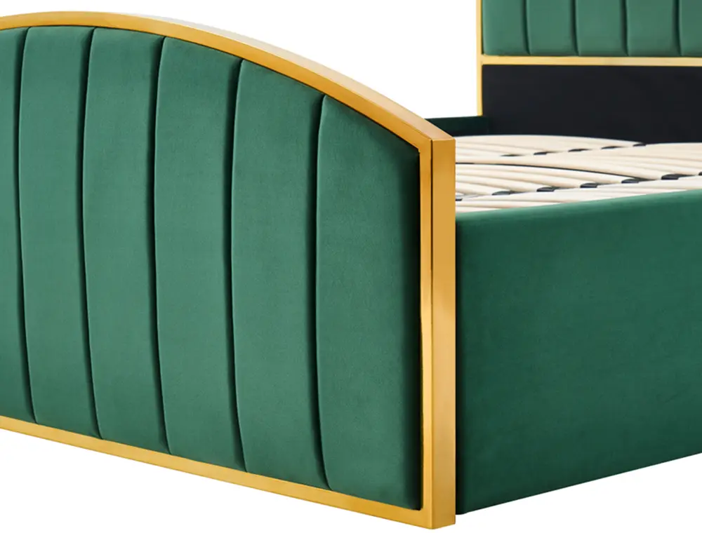 Pat Tempo Kondela Georgia 180x200 (Green/Golden)