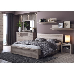 Pat Tempo Kondela Jesi New 140x200 (Sonoma Oak)