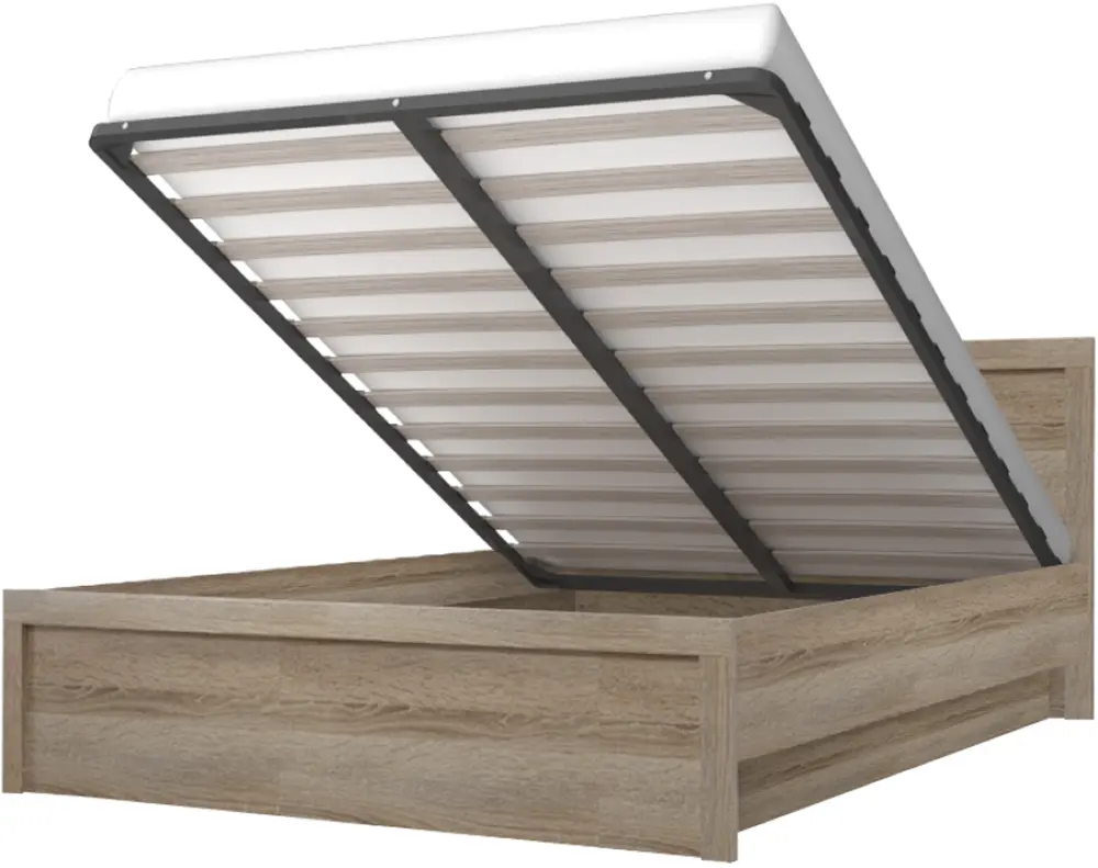 Кровать Tempo Kondela Jesi New 160x200 (Sonoma Oak)