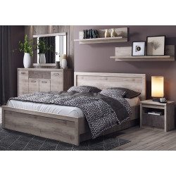 Pat Tempo Kondela Jesi New 160x200 (Sonoma Oak)