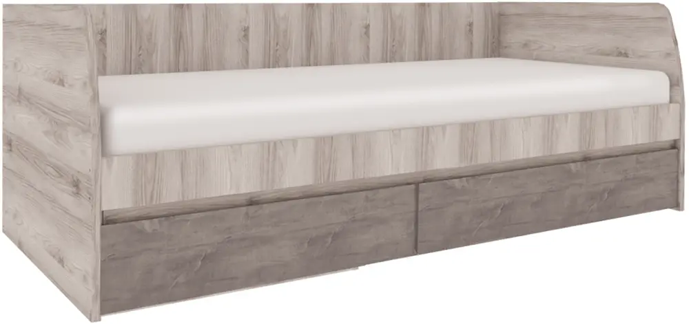 Pat Tempo Kondela Jesi New 2S 90x200 (Nairobi Chestnut/Onyx)