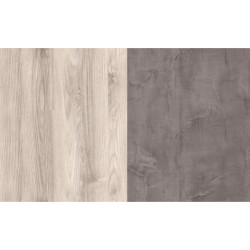 Кровать Tempo Kondela Jesi New 90x200 (Nairobi Chestnut/Onyx) Thumb