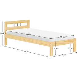 Pat Tempo Kondela Jona 90x200 (Natural) Thumb