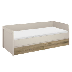 Кровать Tempo Kondela Karos 2S (Cashmere/Evoke Oak)