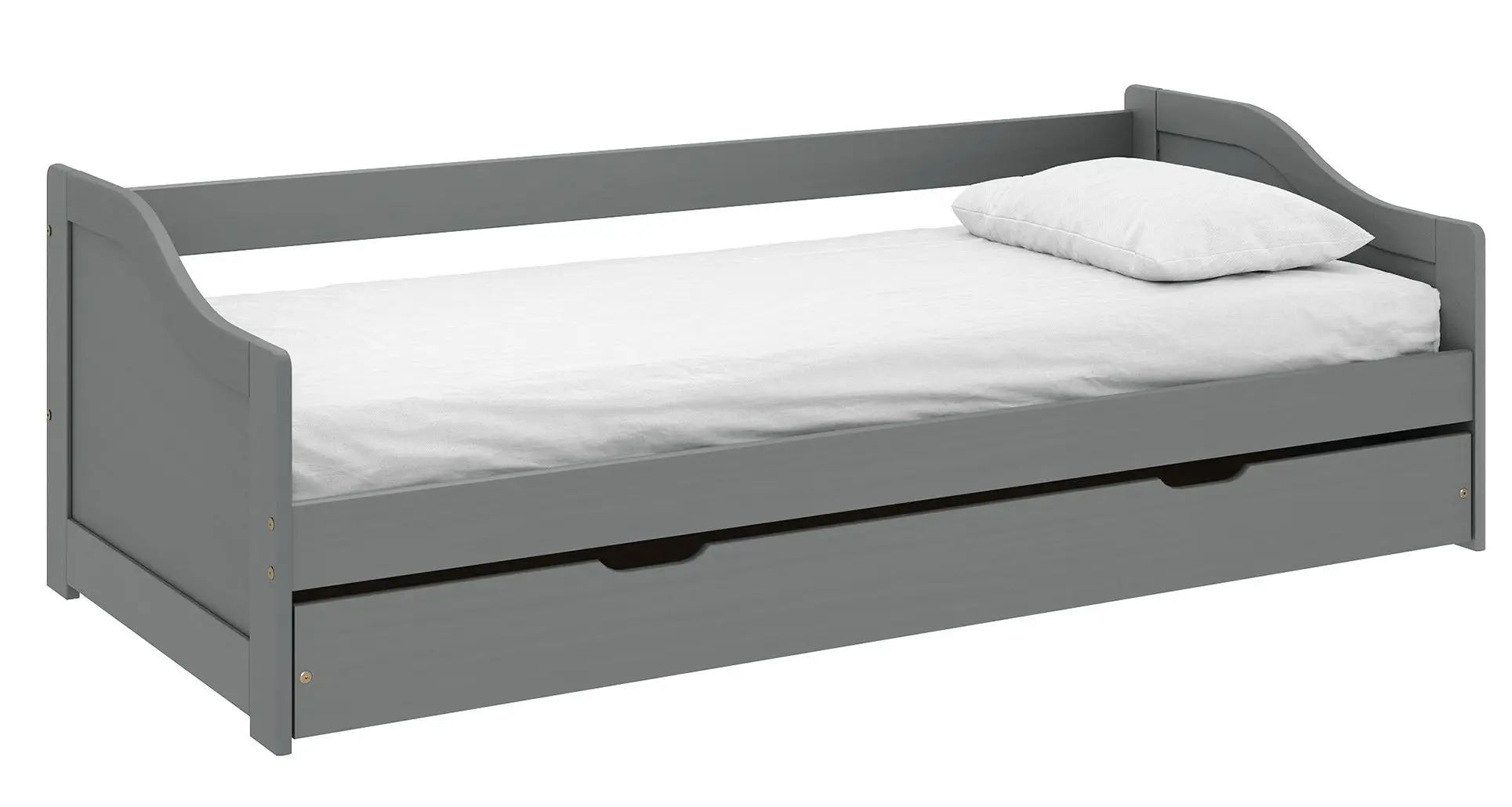 Pat Tempo Kondela Laura New cu pat retractabil 90x200 (Gray)