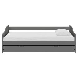 Pat Tempo Kondela Laura New cu pat retractabil 90x200 (Gray) Thumb