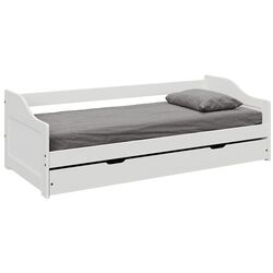 Pat Tempo Kondela Laura cu pat retractabil 90x200 (White) Thumb