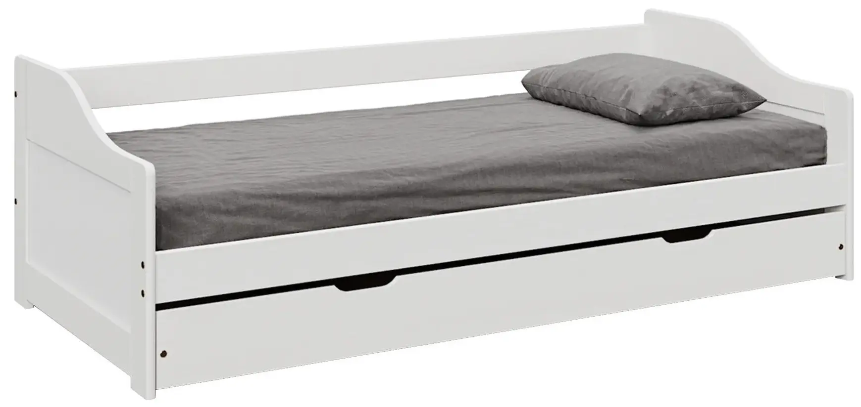 Pat Tempo Kondela Laura cu pat retractabil 90x200 (White)