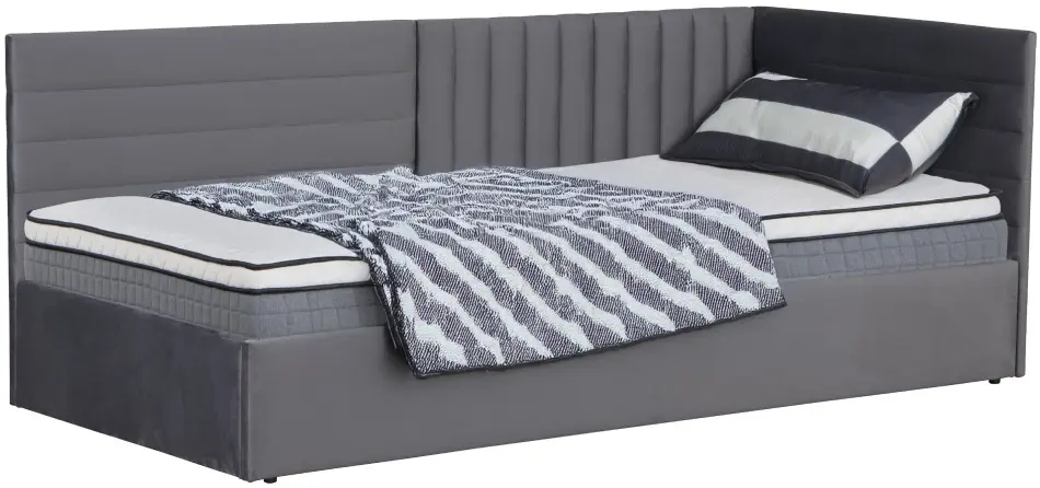 Pat Tempo Kondela Mevia 90x200 (Grey) - 2