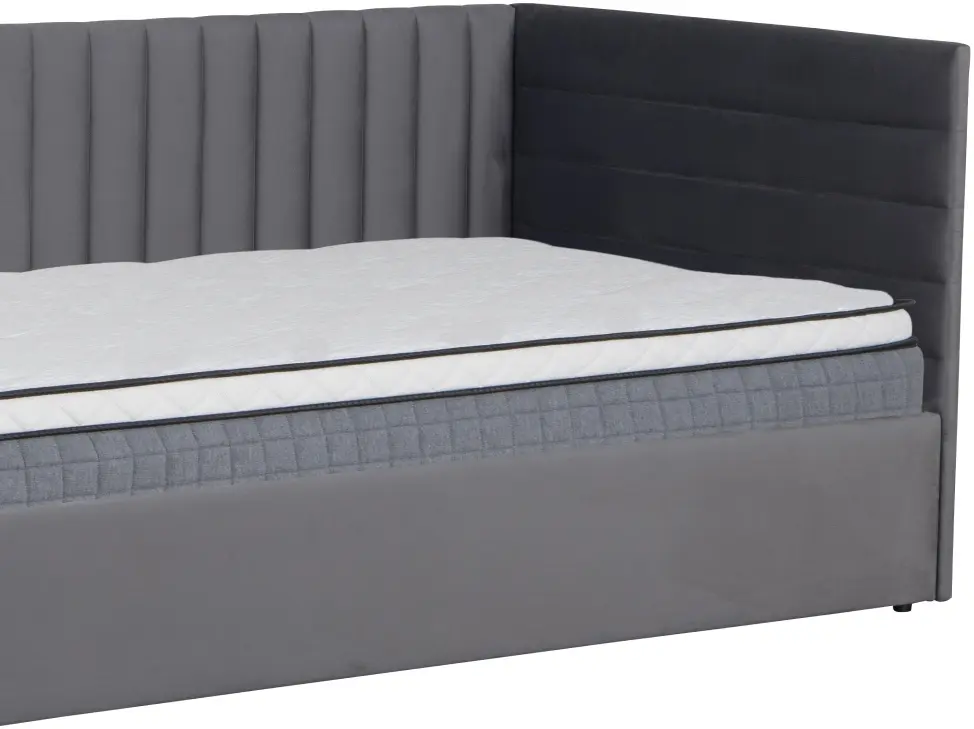 Pat Tempo Kondela Mevia 90x200 (Grey) - 4