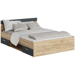 Pat Tempo Kondela Michigan 140x200 (Artisan Oak/Graphite) Thumb