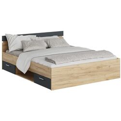 Pat Tempo Kondela Michigan 160x200 (Artisan Oak/Graphite) Thumb