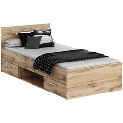 Кровать Tempo Kondela Michigan 90x200 (Wotan Oak) Thumb