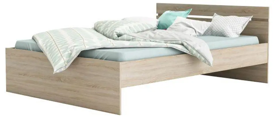 Кровать Tempo Kondela Michigan New 140x200 (Sonoma Oak)