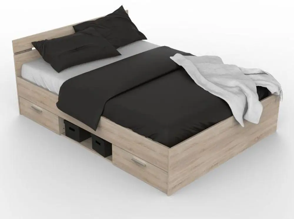 Кровать Tempo Kondela Michigan New 160x200 (Sonoma Oak)