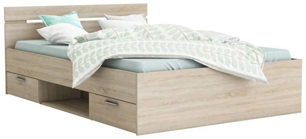 Кровать Tempo Kondela Michigan New 160x200 (Sonoma Oak)