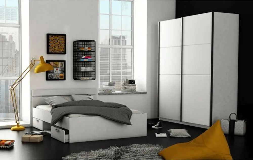 Кровать Tempo Kondela Michigan New 160x200 (White) - 5