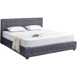 Кровать Tempo Kondela Mindy подъемный механизм 180x200 (Grey) Thumb