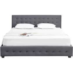 Кровать Tempo Kondela Mindy подъемный механизм 180x200 (Grey) Thumb