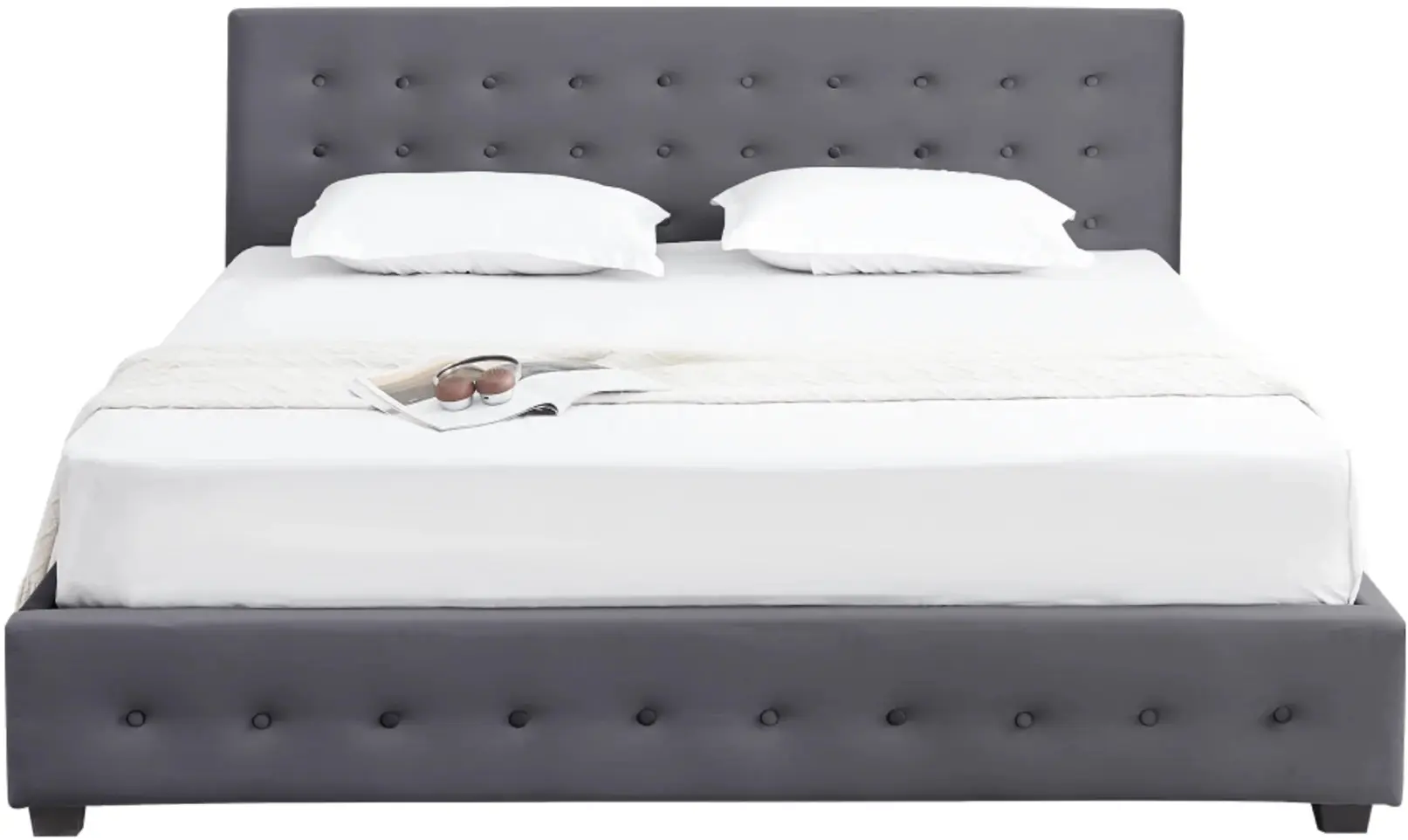 Кровать Tempo Kondela Mindy подъемный механизм 180x200 (Grey) - 3