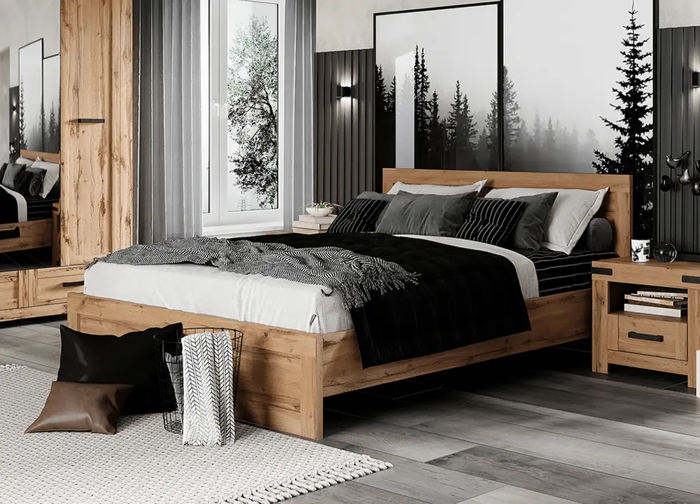 Pat Tempo Kondela Moratiz 160x200 (Wotan Oak)