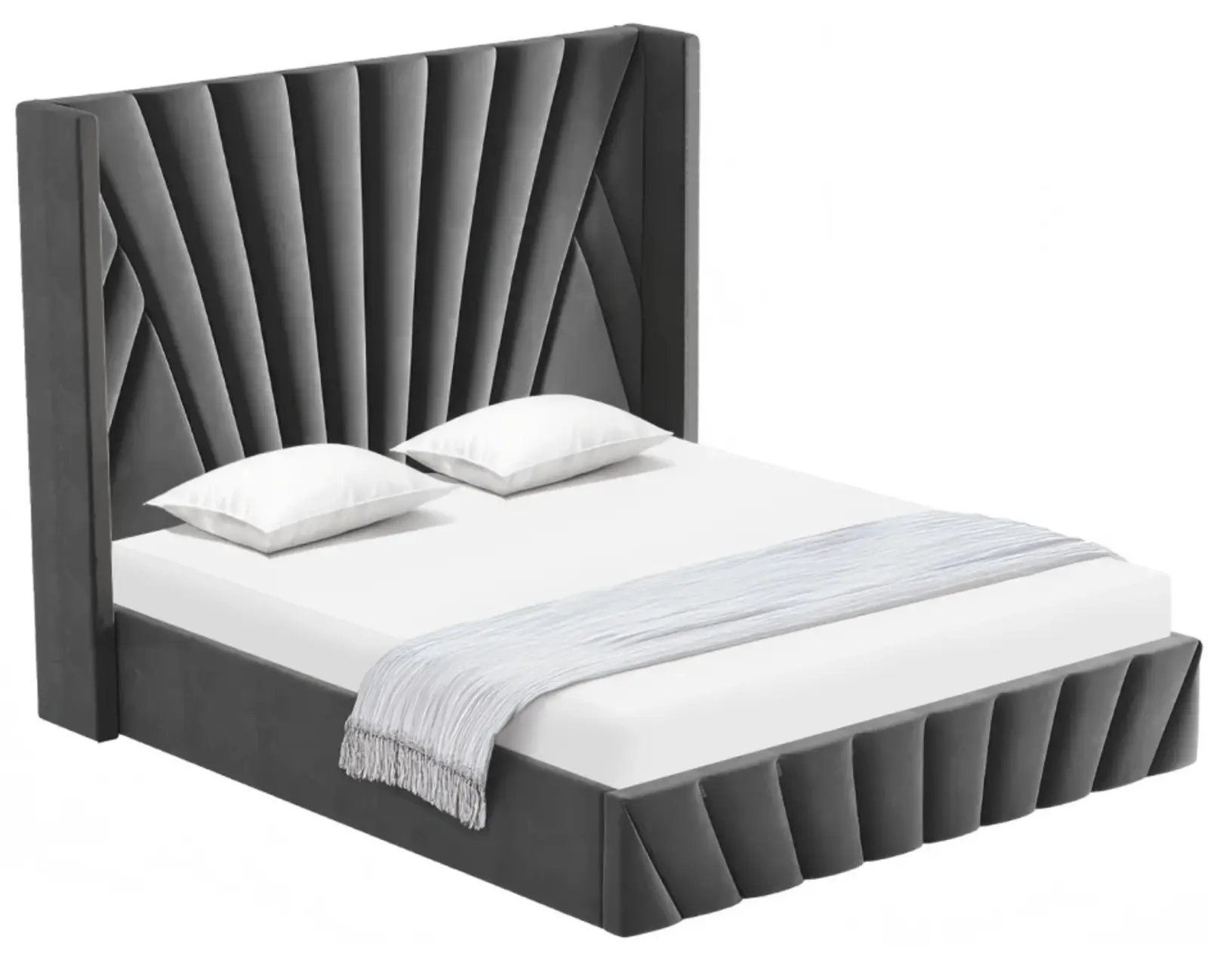 Кровать Tempo Kondela Penelope 180x200 (Dark Grey) - 3