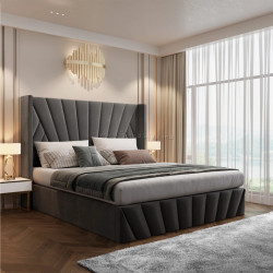 Кровать Tempo Kondela Penelope 180x200 (Dark Grey)