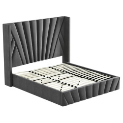 Кровать Tempo Kondela Penelope 180x200 (Dark Grey) Thumb