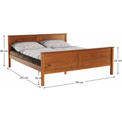 Pat Tempo Kondela Provo New 160x200 (Oak) Thumb