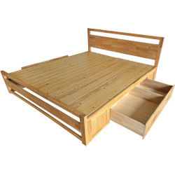 Кровать Tempo Kondela Sheila 160x200 (Natural) Thumb