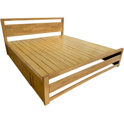 Кровать Tempo Kondela Sheila 180x200 (Natural) Thumb