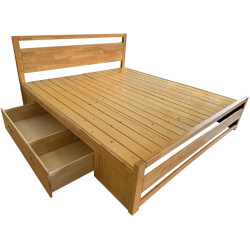 Кровать Tempo Kondela Sheila 180x200 (Natural) Thumb