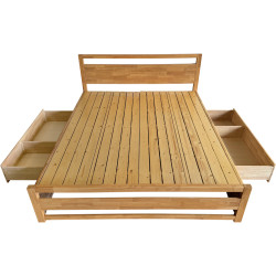 Кровать Tempo Kondela Sheila 180x200 (Natural) Thumb