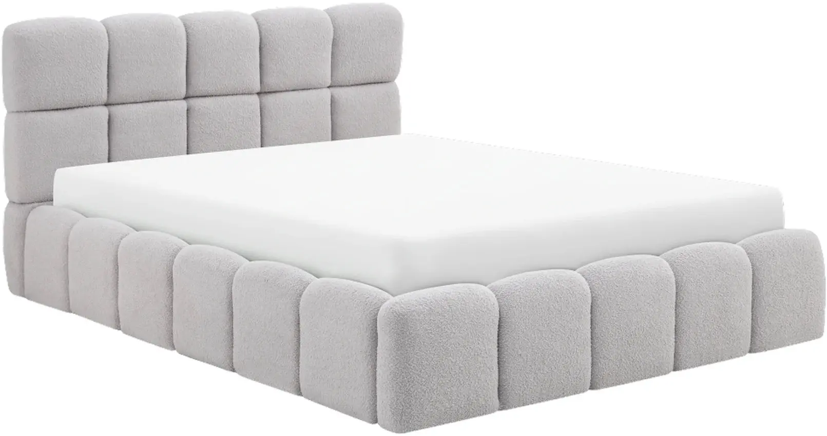 Кровать Tempo Kondela Sorela подъемный механизм 140x200 (Grey) - 3