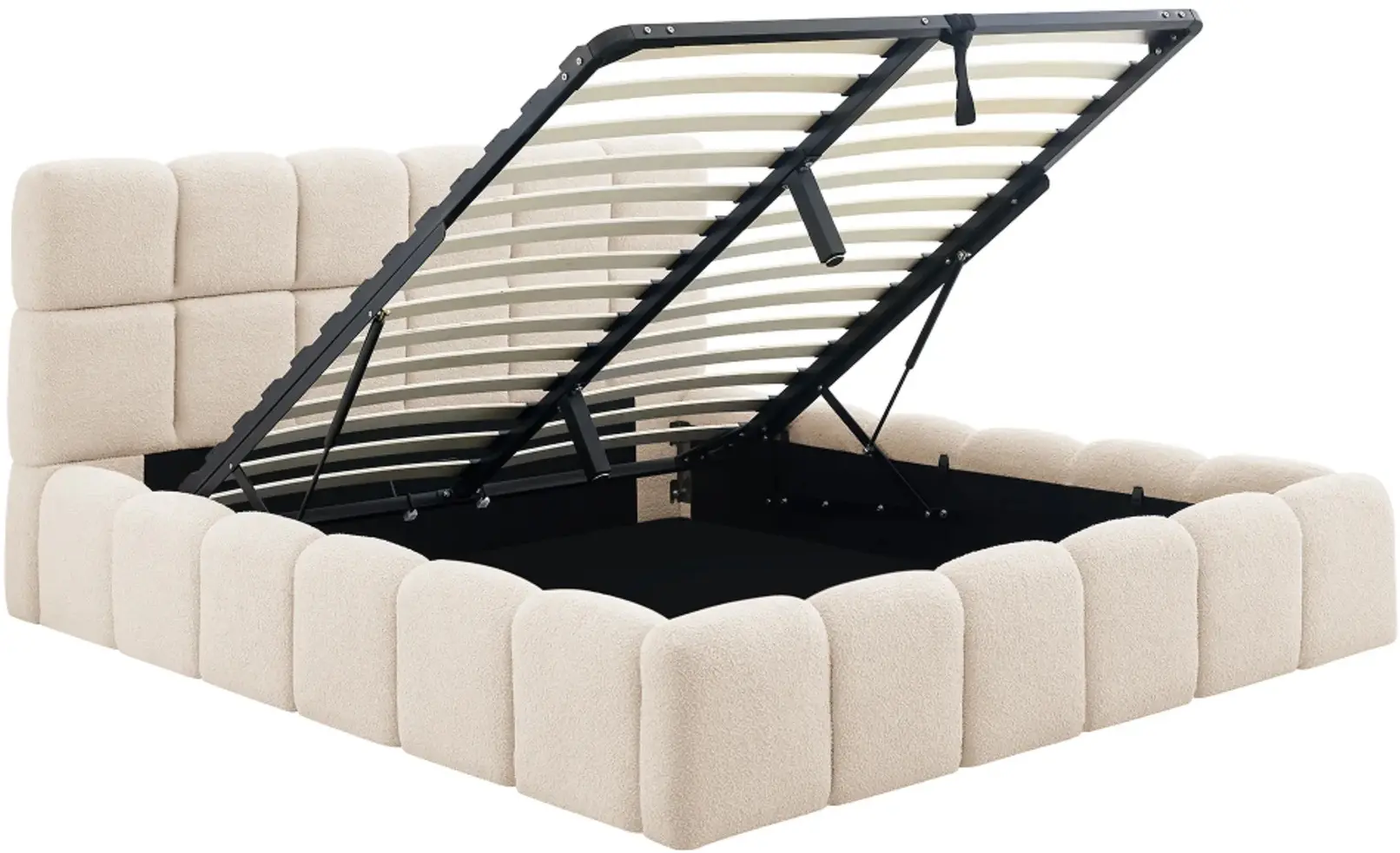 Pat Tempo Kondela Sorela mecanism de ridicare 160x200 (Beige) - 5