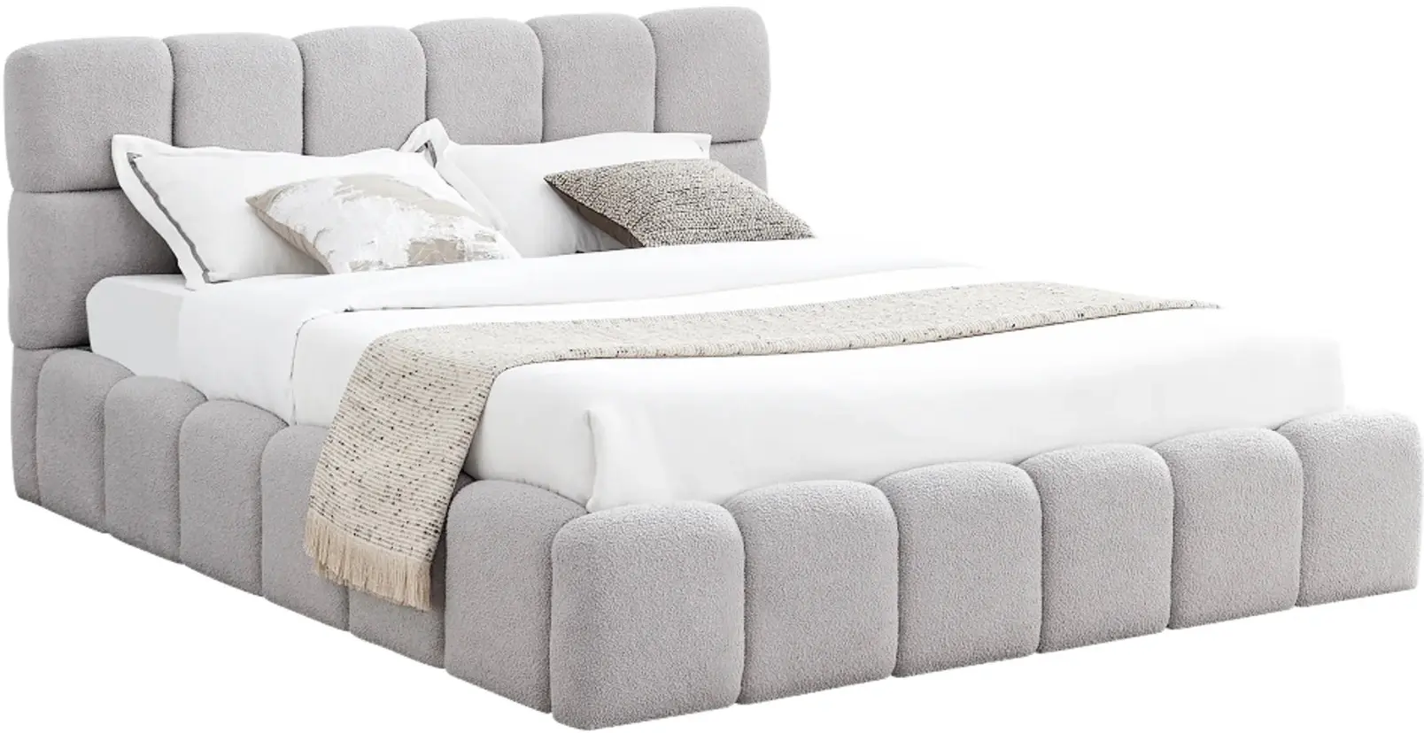 Кровать Tempo Kondela Sorela подъемный механизм 160x200 (Grey) - 2