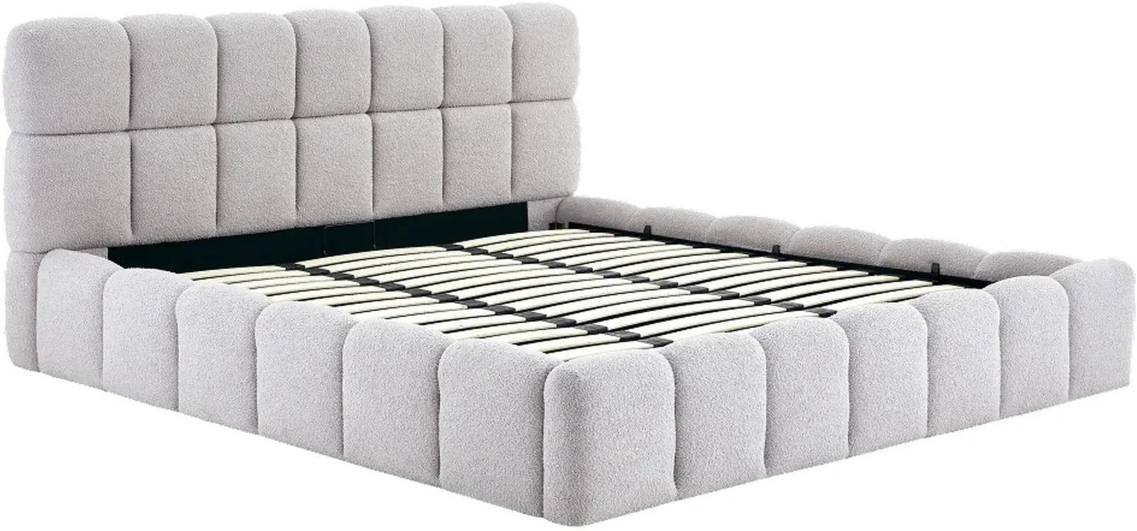 Кровать Tempo Kondela Sorela подъемный механизм 180x200 (Grey) - 3