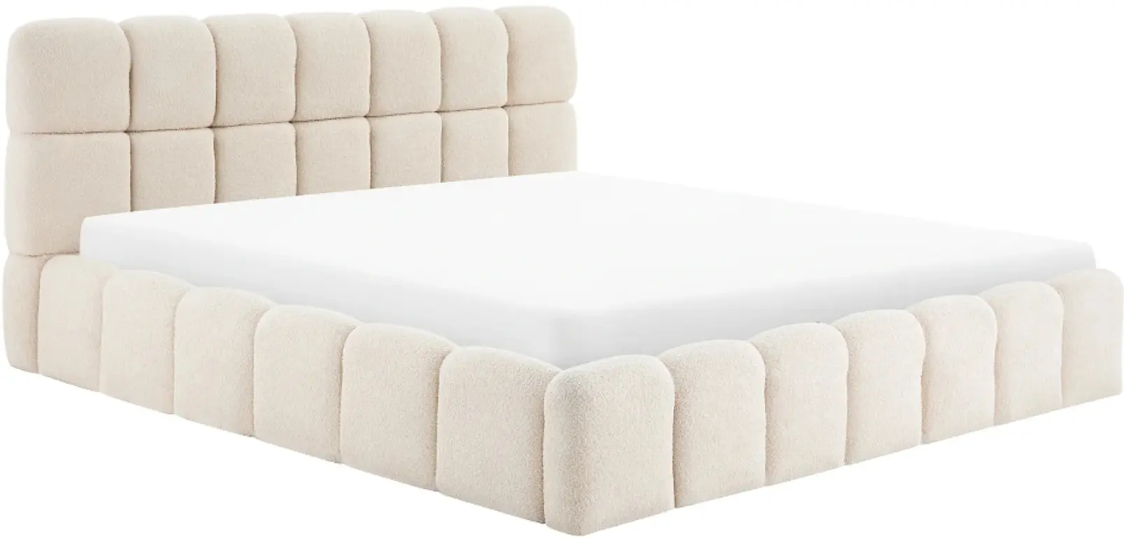 Кровать Tempo Kondela Sorela подъемный механизм 200x200 (Beige) - 2