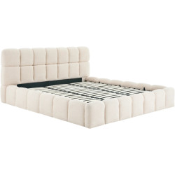 Кровать Tempo Kondela Sorela подъемный механизм 200x200 (Beige) Thumb