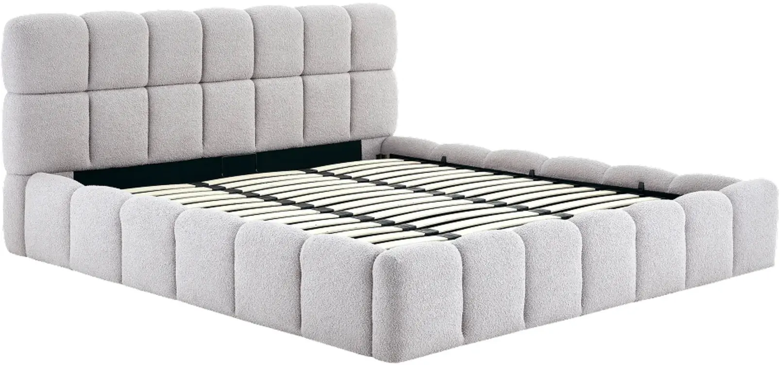 Кровать Tempo Kondela Sorela подъемный механизм 200x200 (Grey) - 4